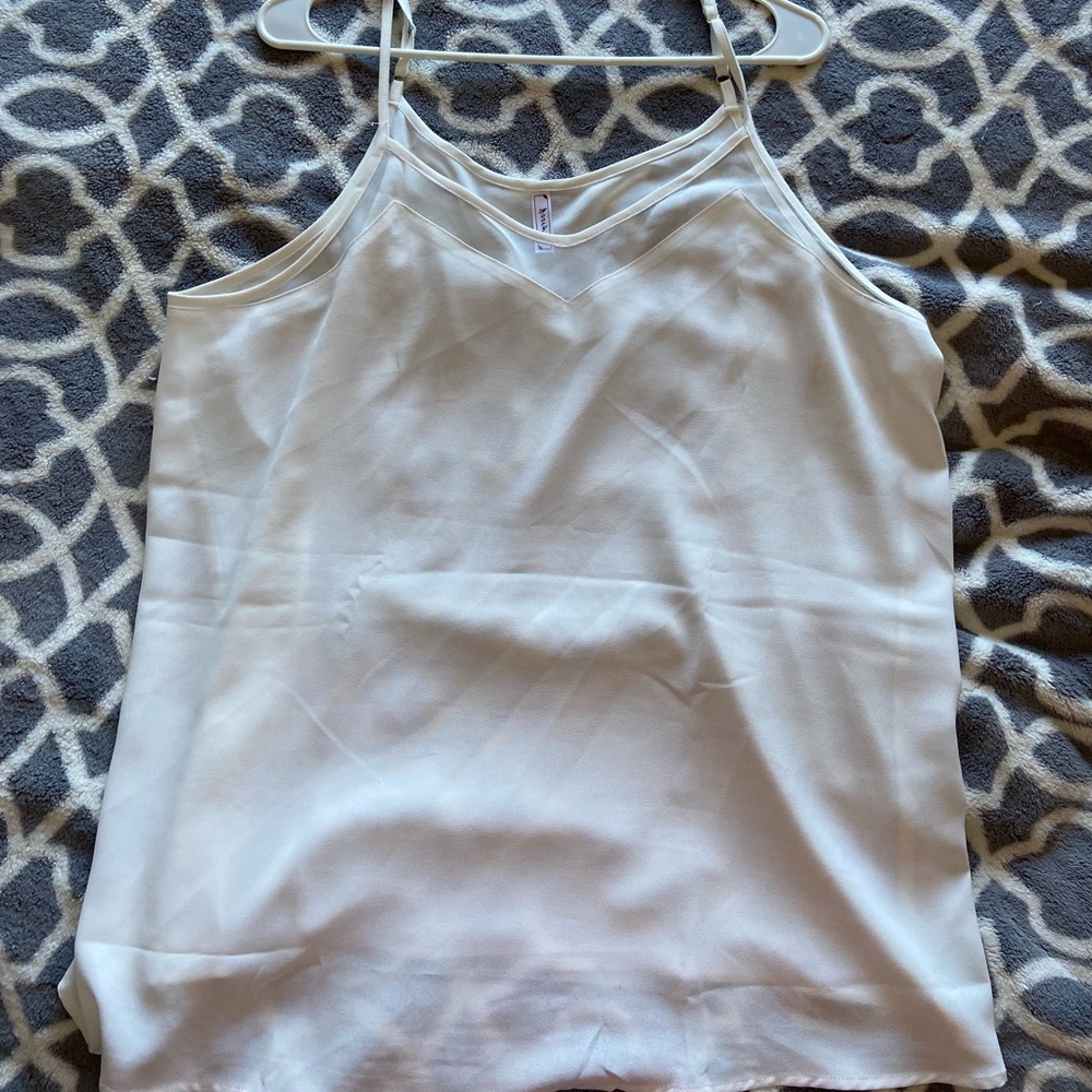 Never worn white camisole top